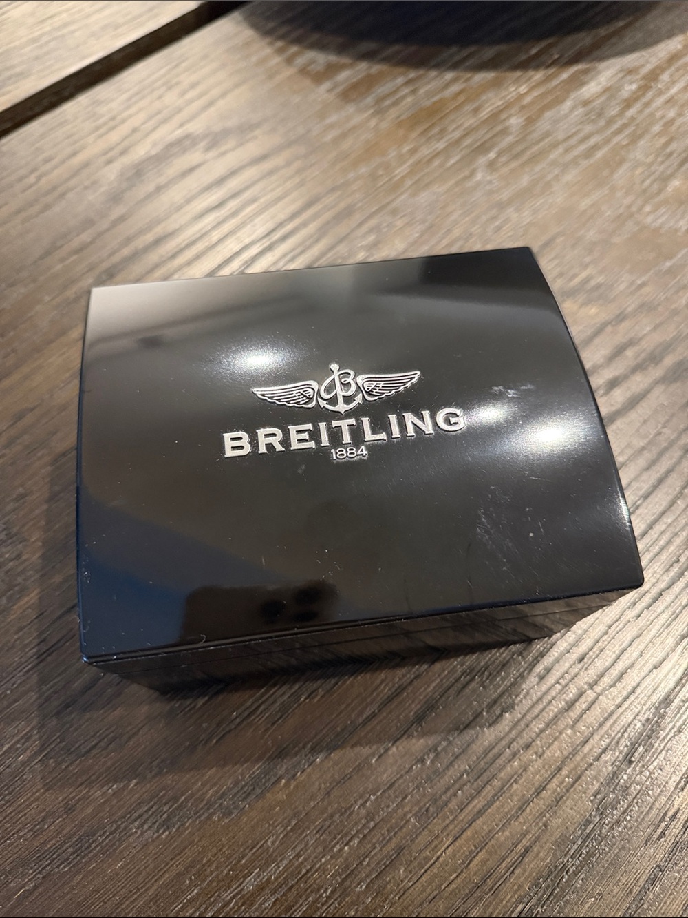 Breitling watch box.